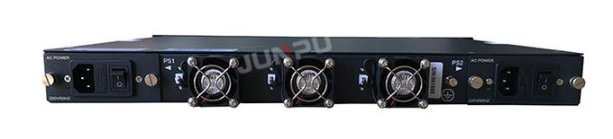 cremalheira 1550 ótica Output de Catv 1U do amplificador de 16dbm 16 EDFA para a rede ótica da fibra 1
