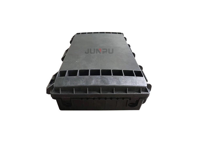 Tipos PP+GF equipado completo preto ip68 do fechamento da fibra ótica de Junpu 0