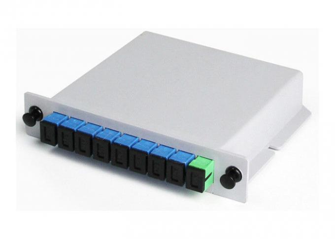 Gaveta do divisor da fibra ótica do PLC da caixa 1x8 1x16 de FTTH Fibetr em SC UPC da caixa do Abs 2