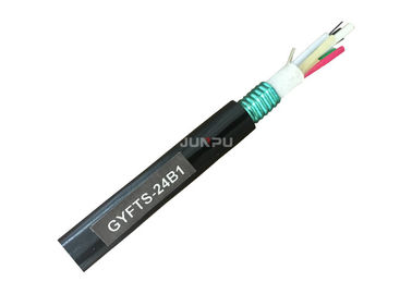 GYFTS Outdoor Fiber Optic Cable , 24 Cores Custom Fiber Optic Cables Duct / Aerial