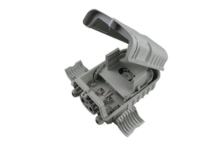adaptador ótico do SC LC da caixa de distribuição da fibra ótica de 16C FTTH 0