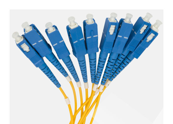 Divisor do cabo de fibra ótica do Plc do único modo 1x8, o melhor divisor ótico LSZH 1
