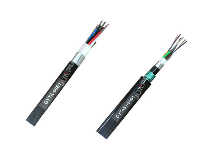 1 cabos de fibra ótica do cabo pendente 48 ADSS da fibra ótica do núcleo FTTH 3