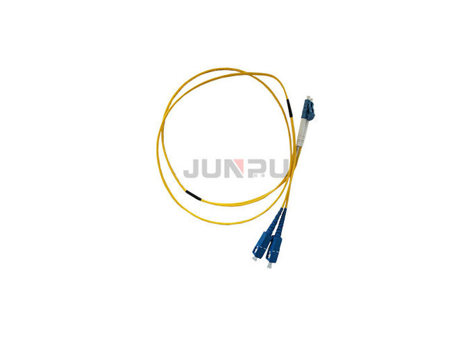 Cabo do remendo da fibra ótica de FC-APC, cabo de remendo da fibra de FC-PC, amarelo e LSZH 2