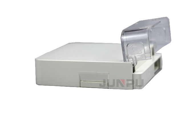 Caixa branca da terminação do cabo de fibra ótica da cor, caixa do cabo de fibra ótica de PC+ABS 2
