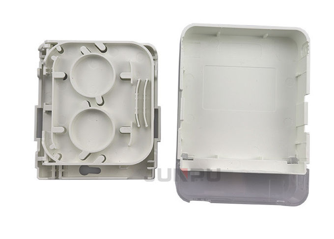 Caixa branca da terminação do cabo de fibra ótica da cor, caixa do cabo de fibra ótica de PC+ABS 1